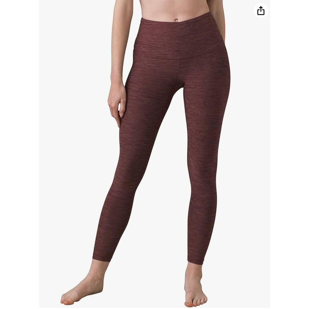 prana kimble printed 7 8 leggings flannel heather XS